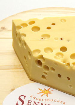 HAY-MILK EMMENTAL CHEESE