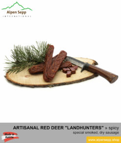 Red deer landhunters - dry, smoked red deer sausage specialty