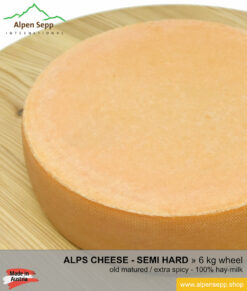 Alps cheese extra old matured - 6 kg - extra spicy