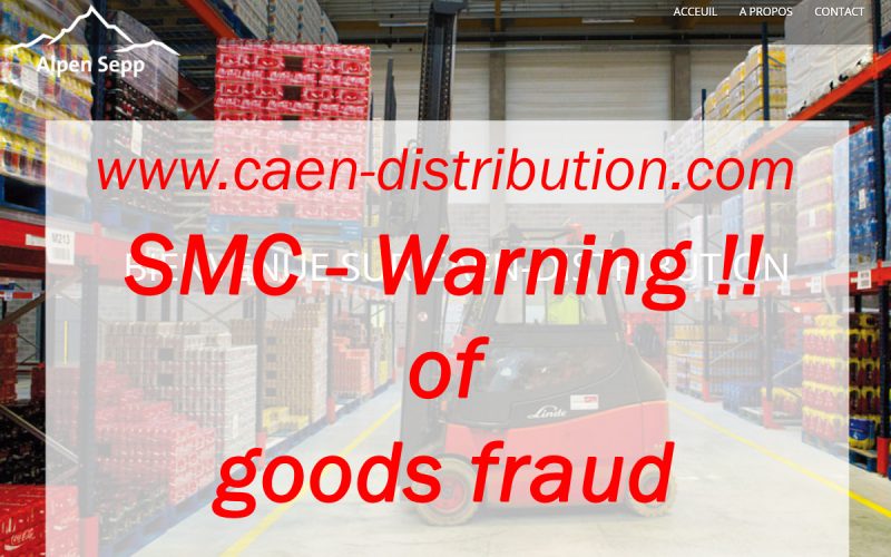 caen distribution sas warning