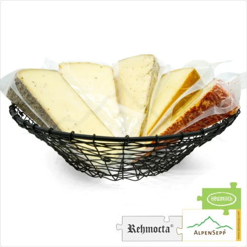 CRAZY CHEESE BOX with 5x REHMOCTA® Cheese Varieties | Ehni, Ähle, Dätta, Peppino + Der Bärige | Lactose-Free Cheese | 1 kg 1 CRAZY CHEESE Cheese Box with 5x REHMOCTA® Cheese Varieties | Ehni, Ähle, Dätta, Peppino & Der Bärige | 1 kg Lactose-Free Cheese