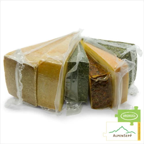 CHEESE GIFT BOX » EDELWEISS « | KÄSE GESCHENKBOX | 2,5 kg pure flavour with Austrian haymilk Alpine cheese as a gift 9 CHEESE GIFT BOX ‘Edelweiss’ | 2.5 kg pure flavour with Austrian haymilk Alpine cheese as a gift