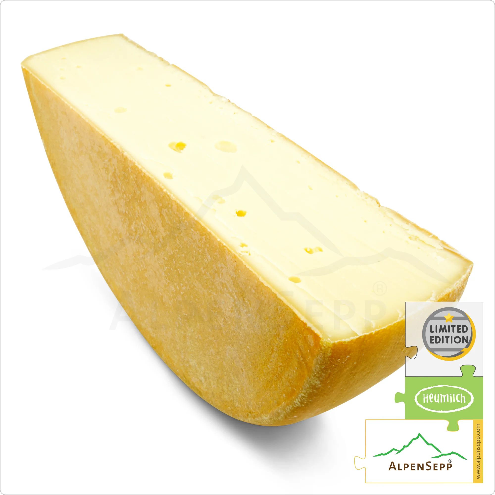 RACLETTE Cheese No.2 – Extra Spicy | Aged 4 months | Austrian Lactose free Cheese wheel for Raclette grill and Raclette oven