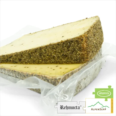 CHEESE REHMOCTA® » Dätta « | Lactose-Free Hay Milk Cheese Variety Refined with STAY SPICED! Spice Blend and Pepper | 100% Exciting Enjoyment Guarantee