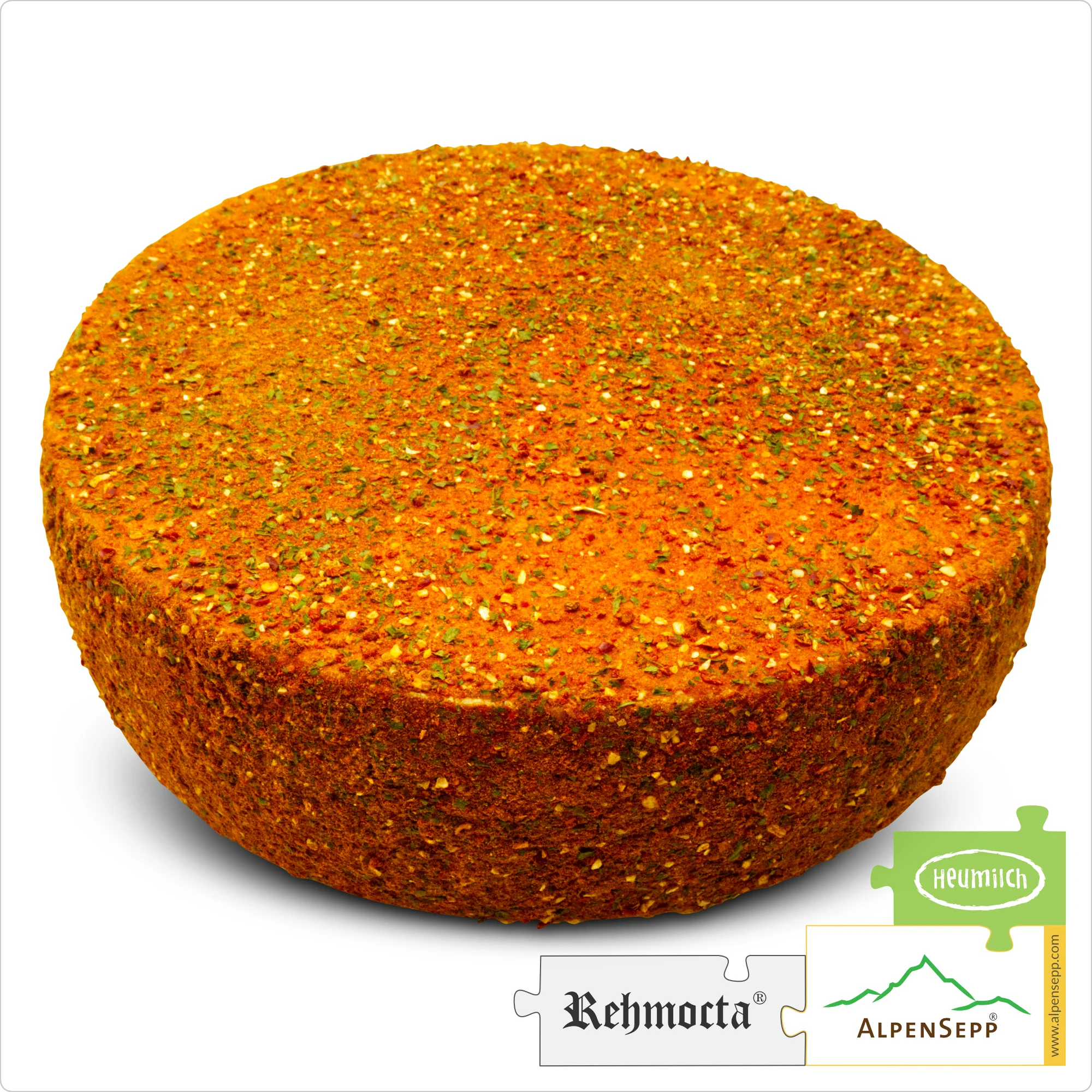 CHEESE REHMOCTA® » Ehni « | Lactose-free hay milk cheese variety with STAY SPICED! spice blend + refined with cardamom & ginger | 100% Great Enjoyment Guarantee