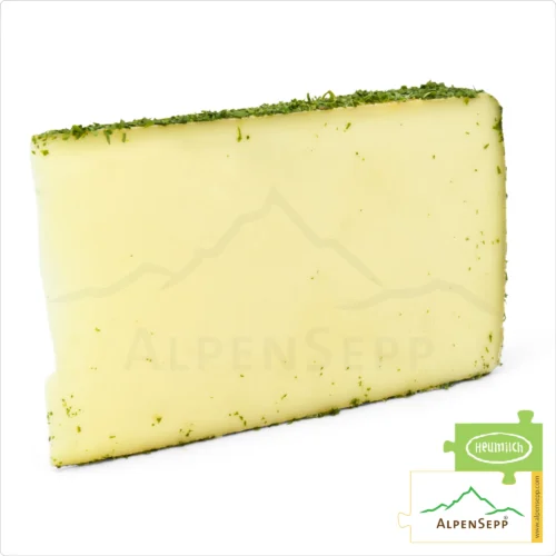 WILD GARLIC CHEESE | BÄRLAUCHKÄSE | 100% spicy taste guarantee with a unique wild garlic character | Lactose-free Austrian DELUXE pasture milk cheese, directly from the cheese cellar 9 WILD GARLIC CHEESE | 100% spicy taste guarantee with a unique wild garlic character | Lactose-free Austrian DELUXE pasture milk cheese, directly from the cheese cellar | Bärlauchkäse