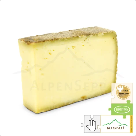 ALPINE CHEESE very tangy | matured for 12 months | lactose-free Austrian PREMIUM hay milk hard cheese straight from the cheese cellar | strong, spicy cheese enjoyment guarantee | Bergkäse 12 Monate