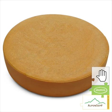 ALPINE CHEESE wheel spicy | 8 months matured | Austrian lactose-free DELUXE hay milk hard cheese straight from the cheese cellar | aromatic-spicy cheese enjoyment guarantee | Bergkäse 8 Monate