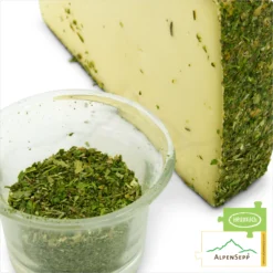 HERB CHEESE | 100% aromatic taste guarantee with a unique herb character | Lactose-free Austrian DELUXE semi-hard cheese, directly from the cheese cellar | Kräuterkäse