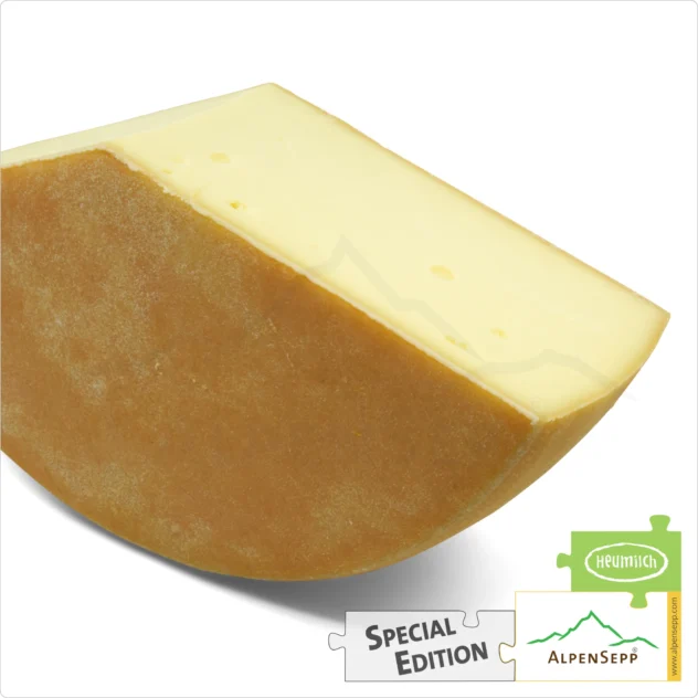 ALPINE CHEESE special edition “ALPENSEPP” | Lactose-free DELUXE Austrian semi-hard cheese straight from the cheese cellar | 100% mild and spicy enjoyment guarantee