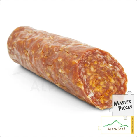 PEPERONCINO SALAMI | Chili salami made from pork | Spicy-aromatic PREMIUM sausage variety | 1 stick