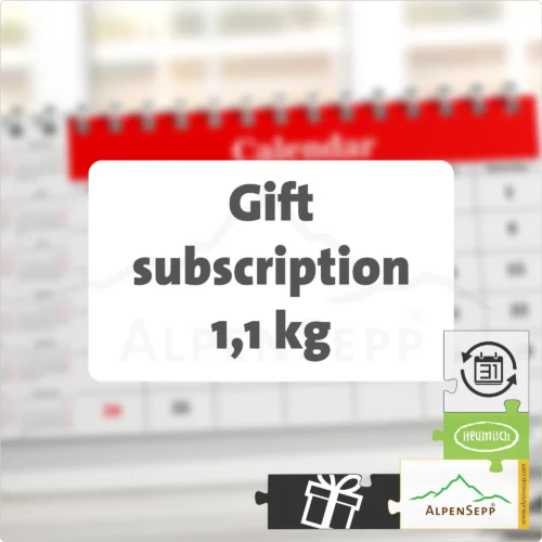 GIFT SUBSCRIPTION MOUNTAIN CHEESE + SEMI HARD CHEESE – 1,1 KG | GESCHENKSABO BERG- & SCHNITTKÄSE | ends automatically | 4x semi-hard cheese + 1x mountain cheese alternating per delivery | choose delivery and duration 1 GIFT SUBSCRIPTION MOUNTAIN CHEESE + SEMI HARD CHEESE – 1,1 KG | GESCHENKSABO BERG- & SCHNITTKÄSE | ends automatically | 5x alternating DELUXE cheese variety per delivery | choose delivery and duration