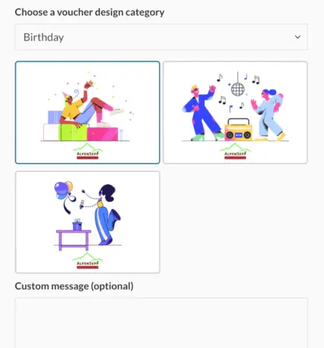 voucher choose design alpensepp 1000